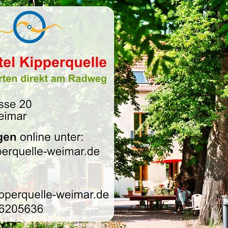 Bio Hotel Kipperquelle Weimar  Dış mekan fotoğraf
