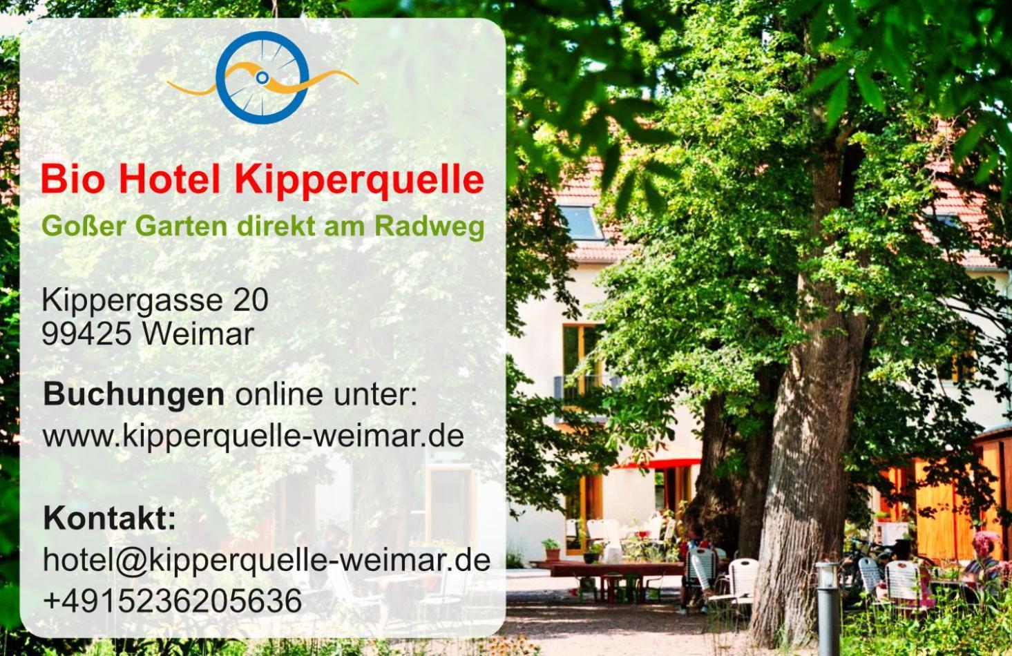 Bio Hotel Kipperquelle Weimar  Dış mekan fotoğraf